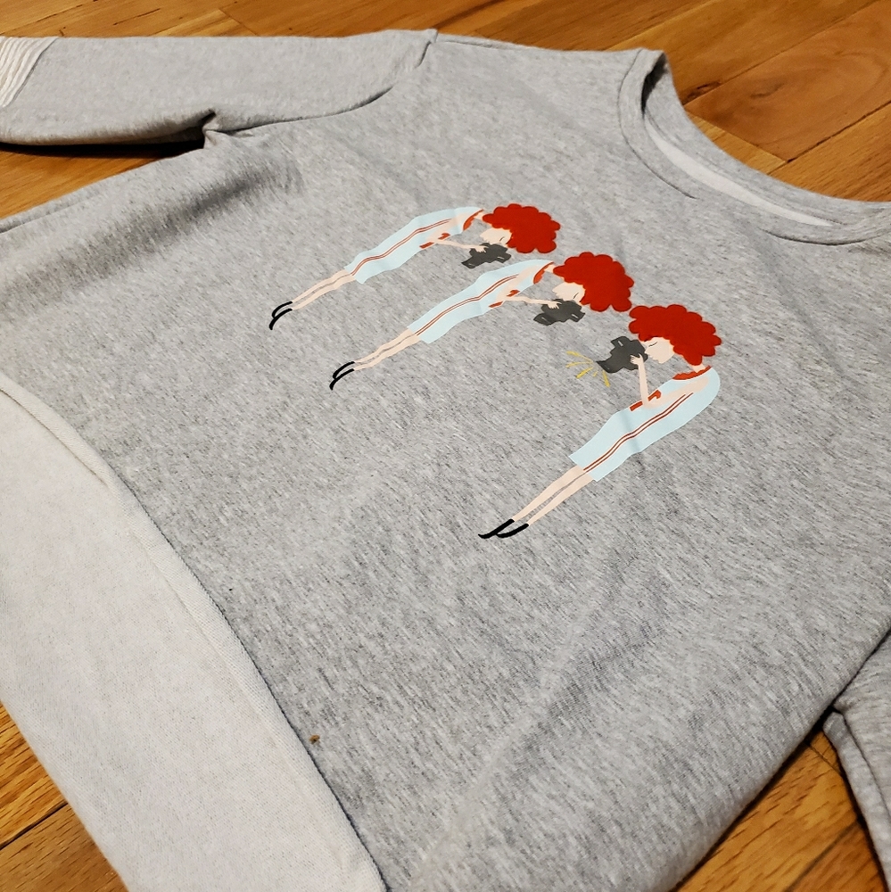 Cute Crop Top sweatshirt